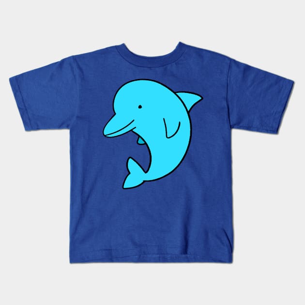 Dolphin-ately Porpoiseful Kids T-Shirt by ncprocter